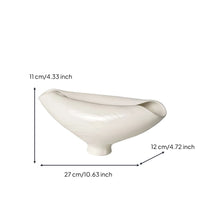 Abstract Vase Modern Sculptural Vase Unique Flower Holder for Bookshelf