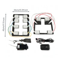Massage Kit Universal Automotive Parts Low-Profile for Commuters, Long-Distance Drivers
