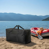 Inflatable Boat Storage Storage containerResistant Inflatable Boat Carry Bag Reinforced Straps Boating Accessory for Kayakers