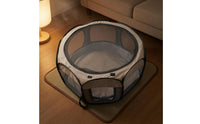 Mesh Feline Maternity Tent Waterproof Foldable Feline Tent Detachable Bottom Pet Shelter Ventilated for Breeding