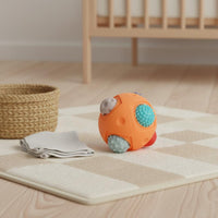 Textured Grip Ball Easy to Hold Infant Hand Grasp Toy Bright Colors Press Balls for Infants