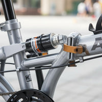 Shock Absorbing Folding Bike Variable Speed Portable Folding Bike Disc Brakes