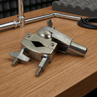 Pivoting Joint Drum Rack Adapter Clamp Wing Knobs Rack Clamp Adapter Threaded Screws