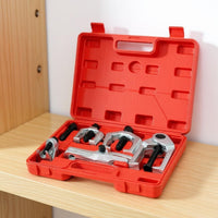 5 Pieces Ball Joint Separator Kit Crafted Alloy Steel Tie Rod End Puller Kit Professional Grade Pitman Arm Puller Set for DIY Enthusiasts, Garage