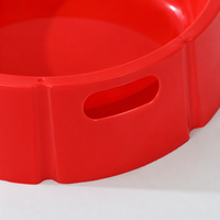 Chicken Feeding Trough, Large Plastic Round Feeder, Chick Feeder, Poultry Feeding Tool