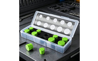 10 Sizes Car Sensor Hole Cutter Precise Cutting Sensor Hole Cutter Easy to Use Car Film Punch Tool Reusable for Professionals, Auto Repair Shop, Garage