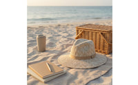 Knit Fedora Foldable Wide Brim Fedora Lightweight for Beach