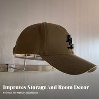 Hat Holder Metal Dome Wall Mounted Curve Protector for Retail