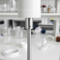 Electric Overhead Stirrer Low Noise Scientific Overhead Mixer High Viscosity Mixing Electric Mixer for Hobbyists, Workshop