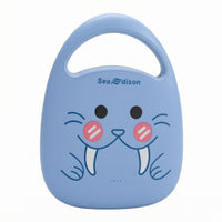 Top Handle Propulsion Swim Board Floating Electric Swim Board Cartoon Face Electric Swimming Kickboard Plastic