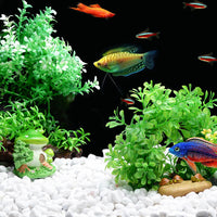 Aquarium Resin Ornaments for Fish Tank Decoration, Miniature Landscape Decor