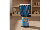 African Drum, Leather Skin, Hardwood, Beginner, School, Random Design
