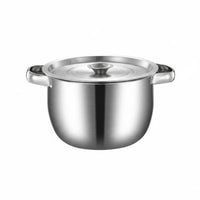 Oil Strainer Pot with Strainer Versatile Lard Storage Container Wide Wide Opening Double Handle Cooking Pot for Restaurant