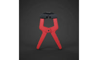 ABS Material A-Shaped Clamp Red Color Plastic Flexible Clamp Strong Grip Hand Tool Long-Lasting for Woodworkers, Woodworking, Workshop