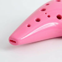 12 Hole Alto Ocarina Resin Drop Resistant, Musical Instrument for Music Lessons, Ergonomic Ocarina Hole Alto, Professionally Tuned Ocarina Gift