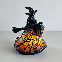 Halloween Witch Lamp Tabletop Decor