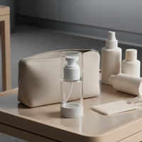 Airless Pump Bottle Lightweight Vacuum Pump Container Easy to Fill Travel Size Spray Bottle for Commuters