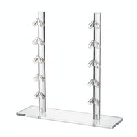 Eyeglasses Display Stand Clear Acrylic Eyewear Display Stand Eyeglasses Rack Holder Transparent Glasses Rack Countertop