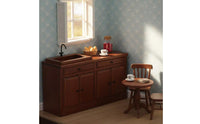1/12 Scale Dollhouse Sink High Detail Dollhouse Kitchen Sink Gift Idea