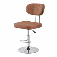Sturdy Base Adjustable rotating Stool with Armrests Built-in Footrest Adjustable Pedestal Seat with Armrests Modern Design tavernstool for Receptionists, Business Owners, Reception Desk, Kitchen, Home, Dining Room