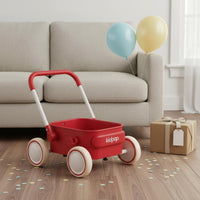 Young Child Push Pusher Design Infant Walking Cart Adjustable Speed Multi-Function Toy Wagon for Young Children, Infants