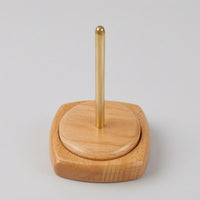 Yarn Spindle Holder Tangle Wooden Yarn Holder Easy Assembly Craft Tool for Knitters, Fiber Artists