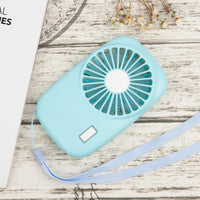 Portable USB Rechargeable Neck Fan with Camera Design