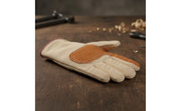 Canvas Gloves with Leather Palm Work Gloves with Reinforced Palm Firm Grip for Machining