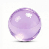 Jelly Stress Ball Translucent Squishy Ball Fidget Toy Glossy Portable for Fidgeters, Office, Desk