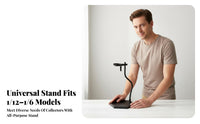 1/6 Scale Figure Stand Bendable Flexible Action Figure Stand Adjustable Model Support Base Detachable Model Support Base
