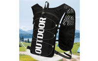 Lightweight Running Vest Breathable Backpack with Adjustable Straps Slim Hydration Pack Snug Fit for Runners, Cyclists, Hikers, Cycling, Outdoor Training