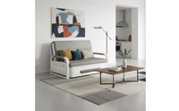 Space-Saving Foldable Storage Sofa Bed Easy Conversion Extendable Sleeper Sofa Heavy Duty Frame Multi-Functional Daybed Solid Wood Slats for Small Apartment, Living Room, Balcony