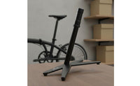 Aluminum Alloy Bike Display Stand CNC Machined Folding Bike Parking Stand Anodized Finish for Workshop, Garage
