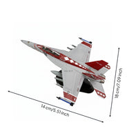 1/100 Scale Fighter Jet Model No Assembly Required Fighter Jet Display Model with Stand Collector Quality Metal Aircraft for Office Decor