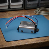 Metal Top Panel Switch Module Plastic Base Wiring Switch Module Mounting Ears Electrical Component Screw Holes