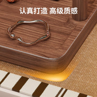 Entryway Key Organizer Shelf with Hooks for Necklaces and Watches