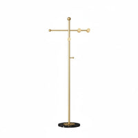 Italian Luxury Aesthetic Sculptural Coat Rack complimentarystanding Garment Stand stylish Clothes Valet Minimalist Design for Homeowners, Professionals, Bedside, Entryway, Walk-in Closet, Living Room