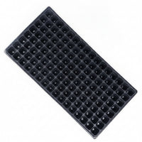 10 Pieces Seedling Tray Compartmented Starting Tray Black for Growers, Gardeners