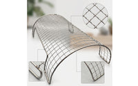 Arched Reptile Basking Platform Ventilated Basking Platform with Metal Frame Climbable Sturdy for Lizards, Tortoises