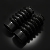 2 Pieces Rubber Fork Dust Boots Dustproof Front Fork Boots Shielding Dust Covers Flexible for Motorcyclists