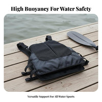 Adult Flotation Jacket Quick-Quick-Evaporating Adult Flotation Jacket Lightweight Kayaking Vest for Kayakers, Snorkelers, Boating, Paddleboarding