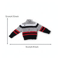 1/6 Doll Sweater Soft Breathable Knitted Doll Sweater