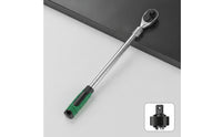 Long-Reach Telescopic Ratchet Wrench 72-Tooth Extendable Socket Wrench Long-Lasting Ratchet with Quick-Release Button for Automotive Repair