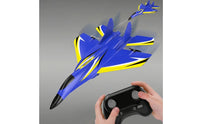 Fixed-Wing RC Glider with Twin-Motor Rechargeable Foam RC Airplane Hand-Held Foam Glider Lightweight for Beginners, Kids, Park