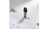 Filing Cabinet Lock Construction Mailbox Replacement Lock Universal Fit Industrial Hardware for Locker, Server Rack
