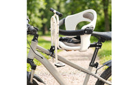 Padded Child Bike Seat with Guard Quick-Release Front Child Bike Seat High-Back Foldable for Toddlers, Kids, Parents, Family Rides, Commuting, Neighborhood Cruising