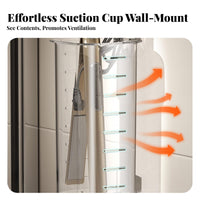 Suction Cup Waving Iron Holder Space-Saving Wall Mounted Hair Straightener Rack Strong Adhesion Washroom Vanity Organizer for Women, Adults, Washroom