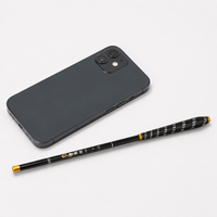 Portable Stream Fishing Rod Carbon Fiber Telescopic Travel Rod for Anglers