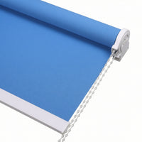 Roller Blind with Chain Control Half-Blackout Roller Blind Window Treatment Light Filtering Sun Blocking for Office, Kitchen