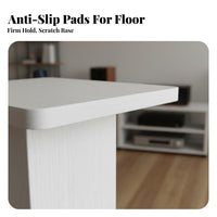 2 Pieces Wood Grain Finish Bookshelf Speaker Stand Universal Compatibility Floor Speaker Stand Anti-Slip Pads Audio Accessory Stable Base for Home Theater Enthusiasts, Audiophiles, KTV Room, Desktop